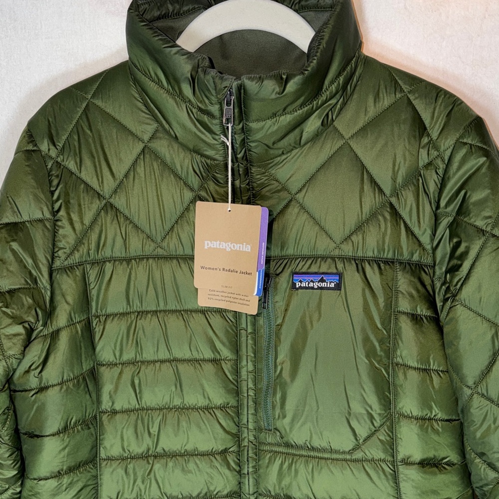 Patagonia Radalie Insulated Jacket - Green - Womens Large - NWT - Picture 3 of 10